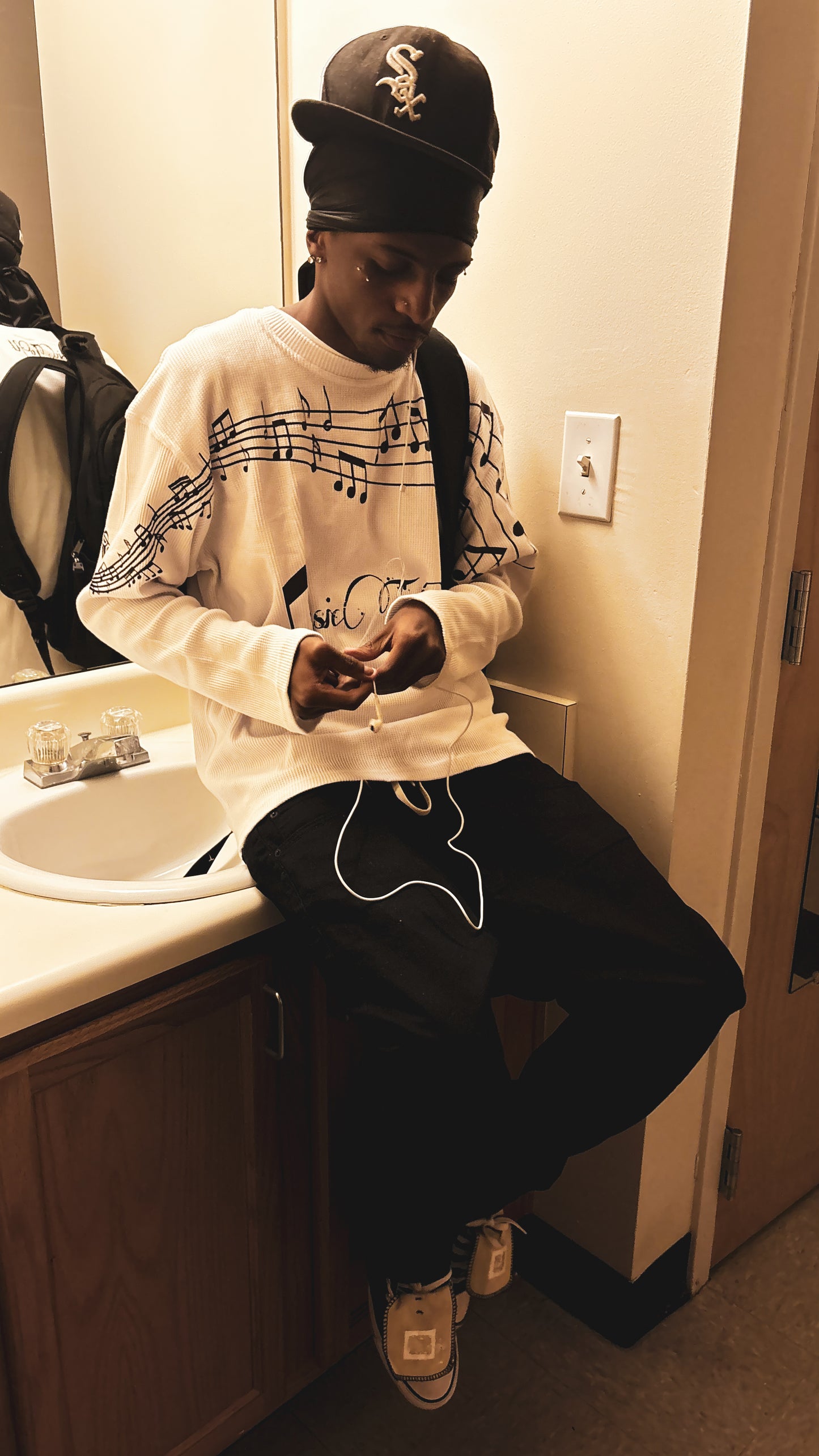 “White symphony” long sleeve